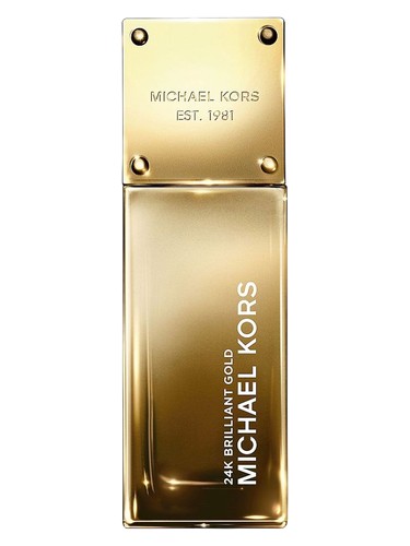 Frasco de 24K Brilliant Gold, de Michael Kors