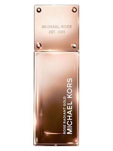 Frasco de Rose Radiant Gold, de Michael Kors