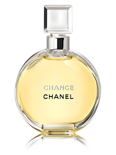 Frasco de Chance Parfum, de Chanel
