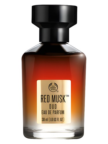 Frasco de Red Musk Oud, de The Body Shop