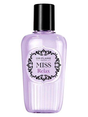 Frasco de Miss Relax, de Oriflame