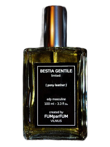 Frasco de BESTIA GENTILE: pony leather, de FUMparFUM