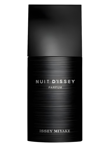 Frasco de Nuit d’Issey Parfum, de Issey Miyake