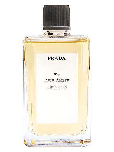 Frasco de No3 Cuir Amber, de Prada