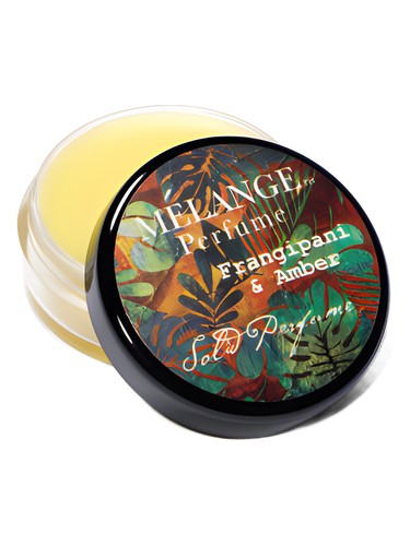 Frasco de Frangipani & Amber, de Melange Perfume