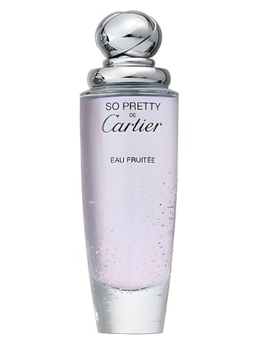 Frasco de So Pretty Eau Fruitee, de Cartier