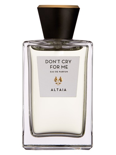 Frasco de Don't Cry For Me, de ALTAIA