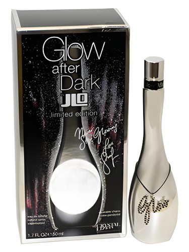 Frasco de Glow After Dark Shimmer Limited Edition, de Jennifer Lopez