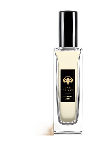 Frasco de Summer Rain, de Raw Spirit Fragrances