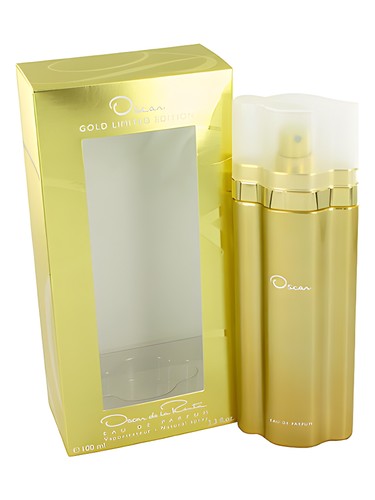 Frasco de Oscar Gold, de Oscar de la Renta