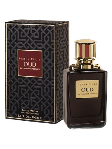 Frasco de Saffron Rose Absolute, de Perry Ellis