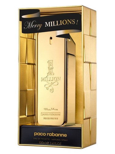 Frasco de 1 Million Merry Millions, de Rabanne