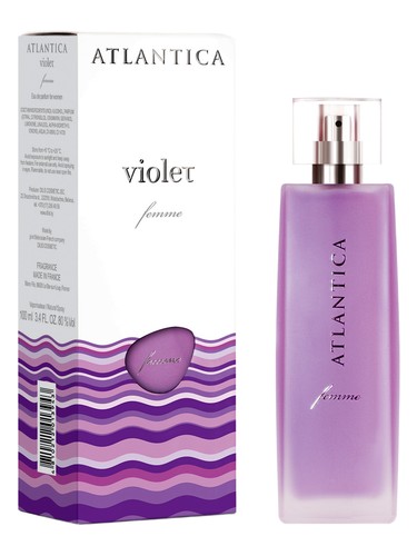 Frasco de Atlantica Femme Violet, de Dilís Parfum