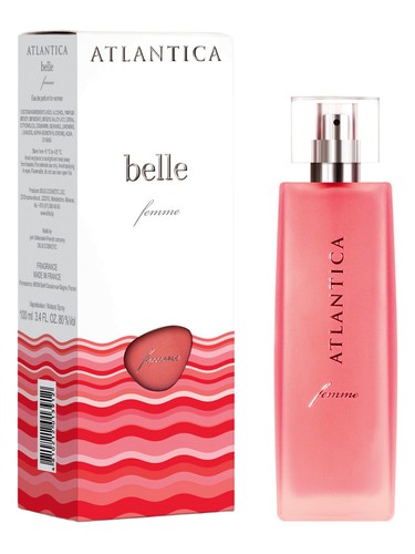 Frasco de Atlantica Femme Belle, de Dilís Parfum