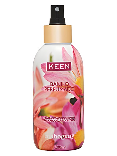 Frasco de KEEN Banho Perfumado, de Mahogany