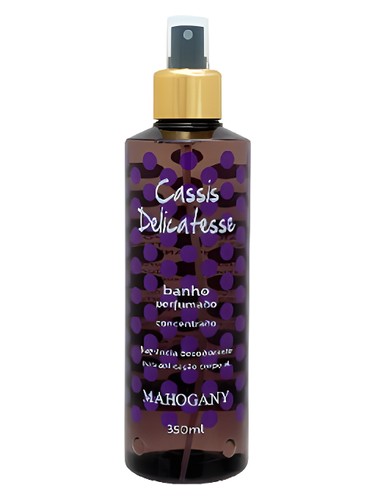 Frasco de Cassis Delicatesse, de Mahogany