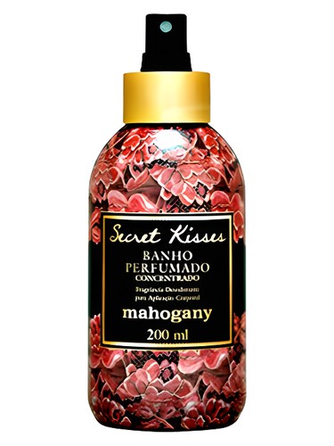 Frasco de Secret Kisses Banho Perfumado, de Mahogany