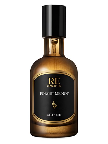 Frasco de Forget Me Not 勿忘我, de RECLASSIFIED RE调香室