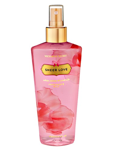 Frasco de Sheer Love Fragrance Mist — Victoria's Secret