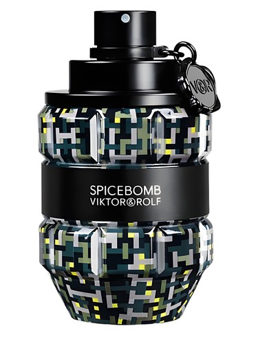Frasco de Spicebomb Digital Art, de Viktor&Rolf