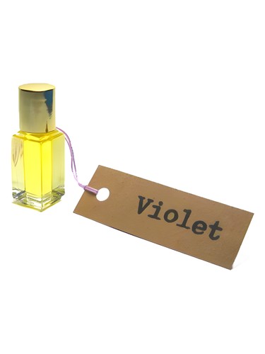 Frasco de Violet Perfume Oil, de Scent by the Sea