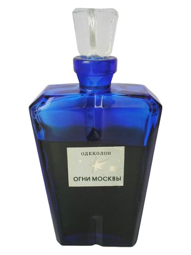 Frasco de Огни Москвы (Moscow Lights) Eau de Cologne, de Новая Заря (The New Dawn)