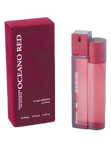 Frasco de Oceano Red, de Giorgio Monti