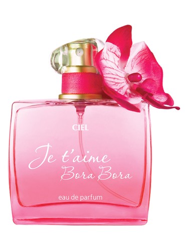 Frasco de Je t’aime Bora Bora, de CIEL Parfum