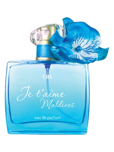 Frasco de Je t’aime Maldives, de CIEL Parfum