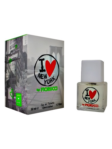 Frasco de I Love New York, de Fiorucci