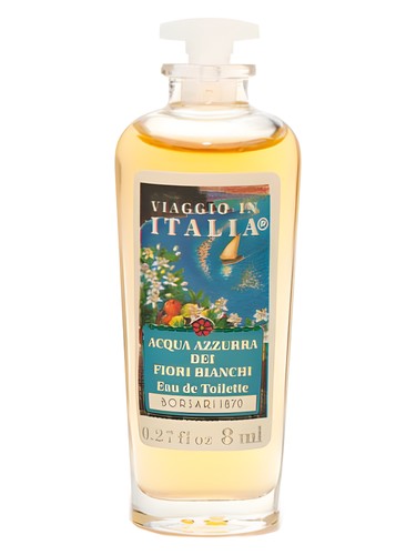 Frasco de Acqua Azzurra dei Fiori Bianchi, de Borsari
