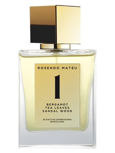 Frasco de NO 1 Bergamot, Tea Leaves, Sandal Wood — Rosendo Mateu Olfactive Expressions