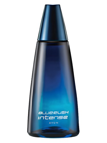 Frasco de Bluerush Intense, de Avon