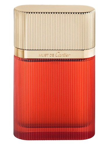 Frasco de Must de Cartier Parfum 2015, de Cartier