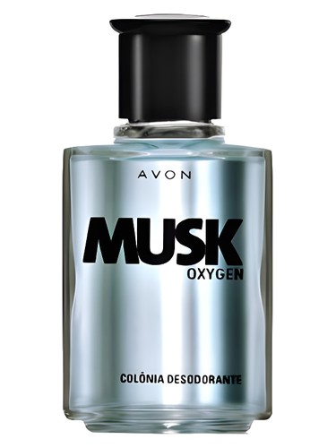 Frasco de Musk Oxygen, de Avon