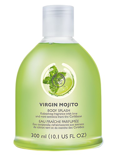 Frasco de Virgin Mojito, de The Body Shop