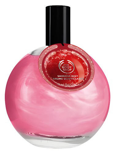 Frasco de Frosted Cranberry Shimmer Mist — The Body Shop