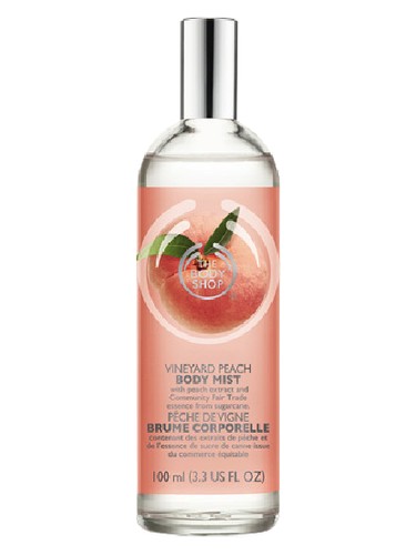 Frasco de Vineyard Peach — The Body Shop