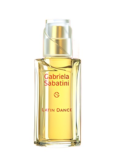 Frasco de Latin Dance, de Gabriela Sabatini