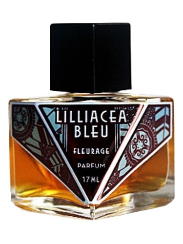 Frasco de Lilliacea Bleu Botanical Parfum, de Fleurage