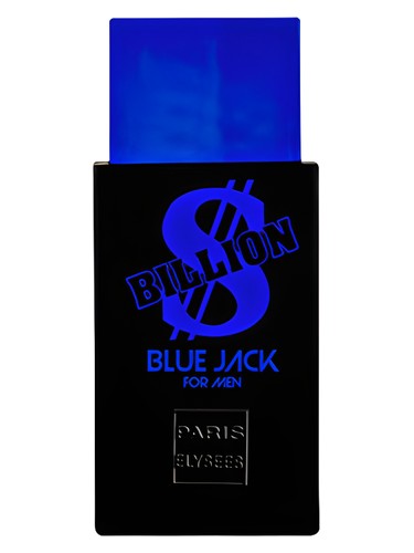 Frasco de Billion Dollar Blue Jack, de Paris Elysees
