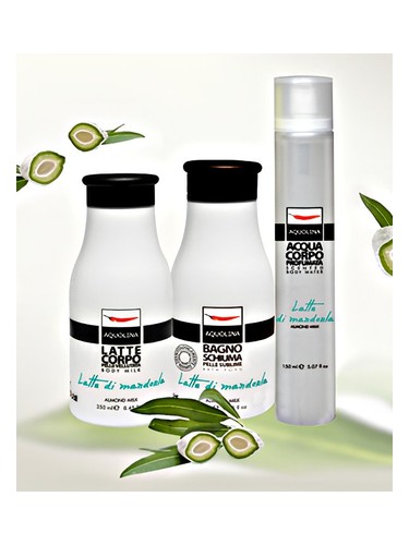 Frasco de Latte di Mandorla, de Aquolina