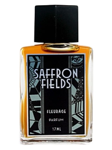 Frasco de Saffron Fields Botanical Parfum, de Fleurage