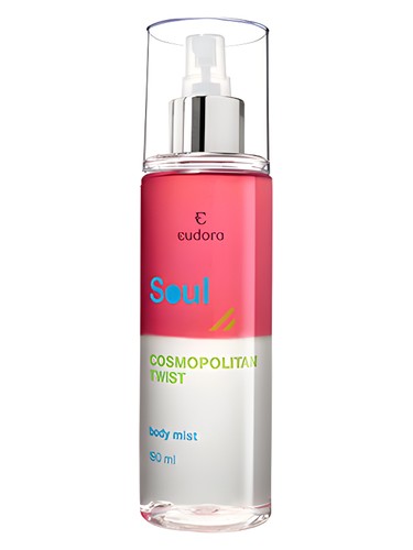 Frasco de Soul Cosmopolitan Twist, de Eudora