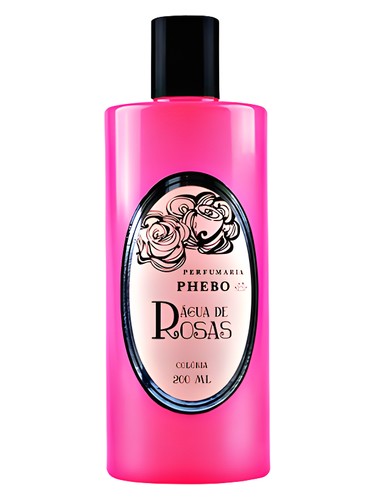 Frasco de Água de Rosas, de Phebo