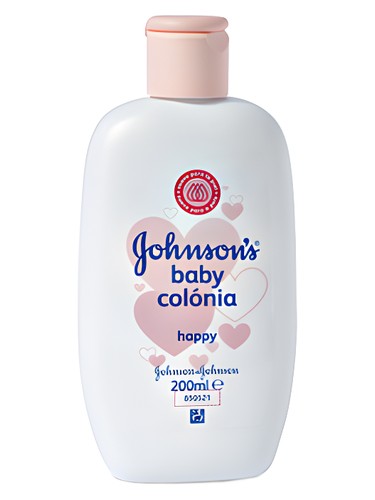 Frasco de Baby Happy, de Johnson & Johnson's
