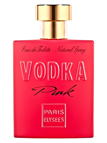 Frasco de Vodka Pink, de Paris Elysees
