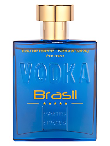 Frasco de Vodka Brasil Blue, de Paris Elysees
