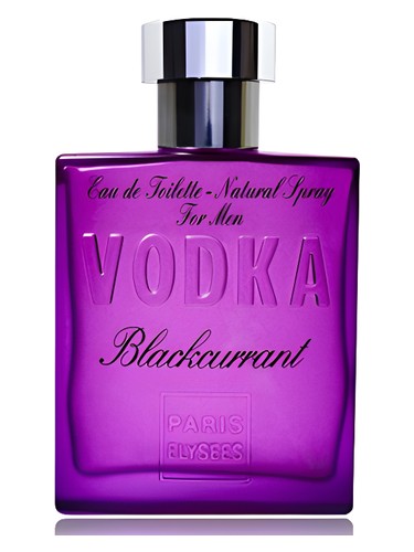 Frasco de Vodka Blackcurrant, de Paris Elysees