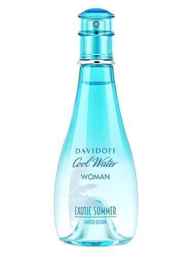 Frasco de Cool Water Woman Exotic Summer, de Davidoff